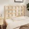 Bed Headboard 140.5 cm Solid Wood Pine