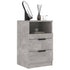 Bedside Cabinets 2 pcs Concrete Grey Engineered Wood