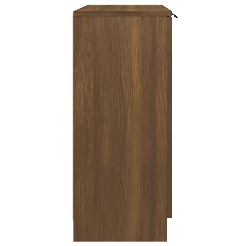 Sideboard Brown Oak 60x30x70 cm Engineered Wood