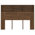 Headboard Cabinet Brown Oak 140 cm