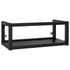 Bathroom Washbasin Frame with Built-in Basin Black Iron