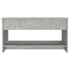 Coffee Table Concrete Grey 102x50x52.5 cm Engineered Wood