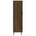 Highboard Brown Oak 70x31x115 cm Engineered Wood