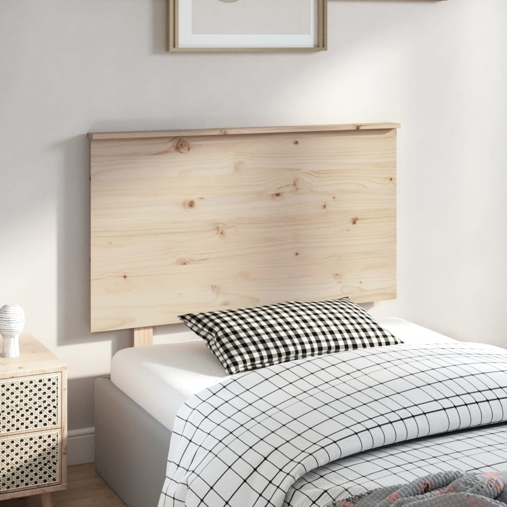 Bed Headboard 94 cm Solid Wood Pine