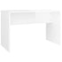 Dressing Stool High Gloss White 70x35x45 cm Engineered Wood