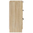 Sideboards 2 pcs Sonoma Oak 30x30x70 cm Engineered Wood