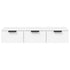Wall Cabinet White 102x30x20 cm Engineered Wood