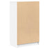 Shoe Cabinet White 59x35x100 cm Engineered Wood