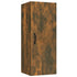 Hanging Wall Cabinet Smoked Oak 34.5x34x90 cm Engineered Wood