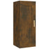 Wall Cabinet Smoked Oak 35x34x90 cm Engineered Wood