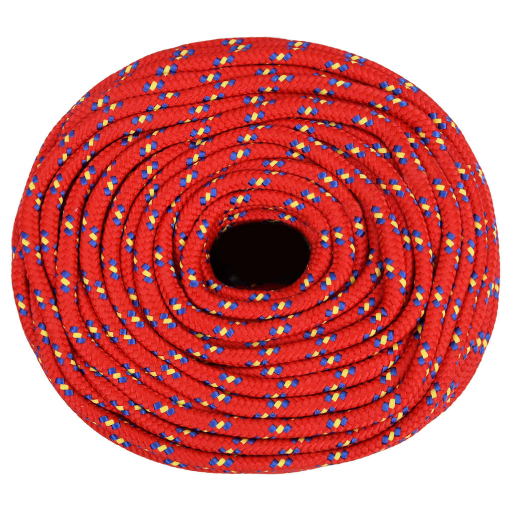 Boat Rope Red 6 mm 25 m Polypropylene