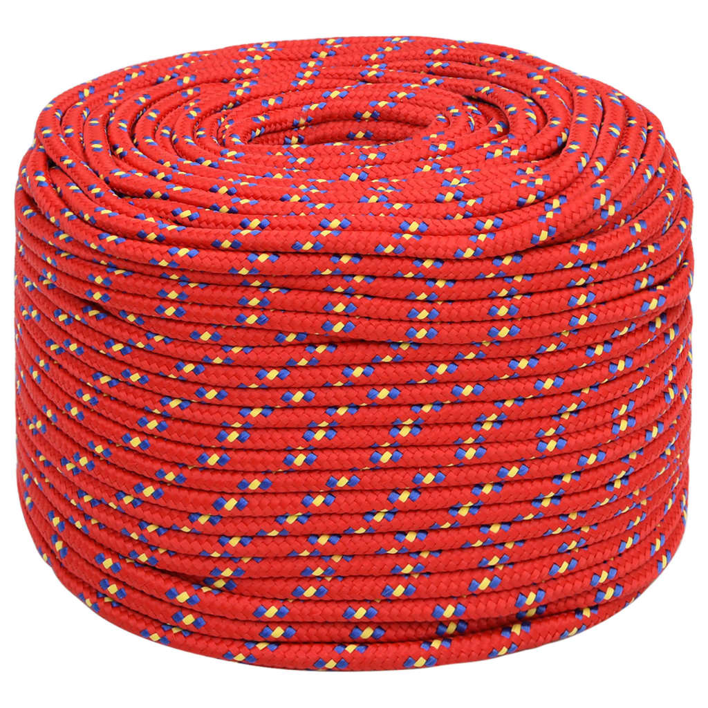 Boat Rope Red 6 mm 50 m Polypropylene