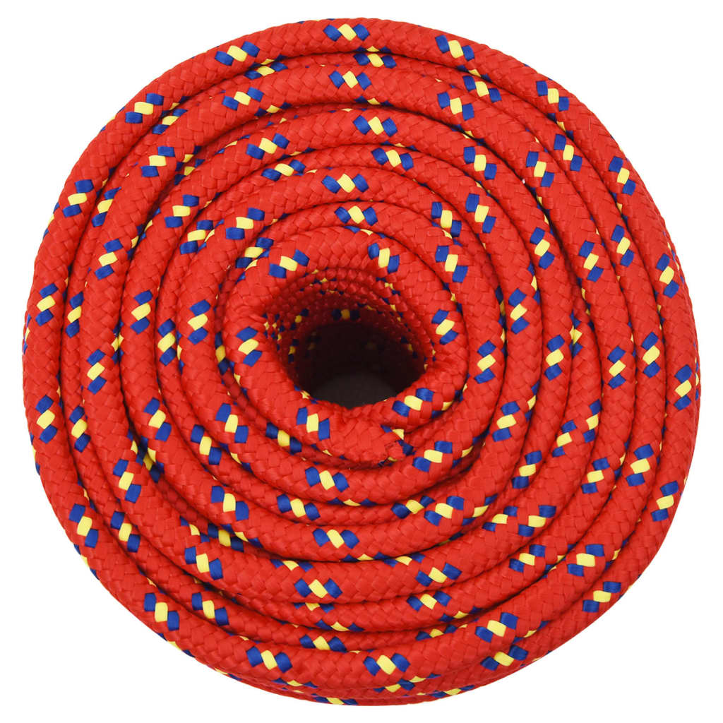 Boat Rope Red 12 mm 100 m Polypropylene