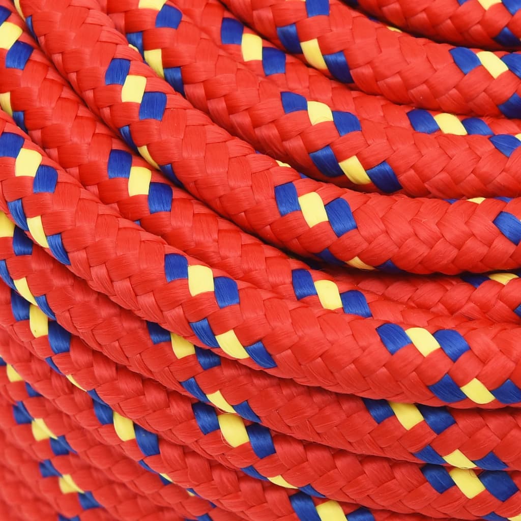 Boat Rope Red 12 mm 100 m Polypropylene