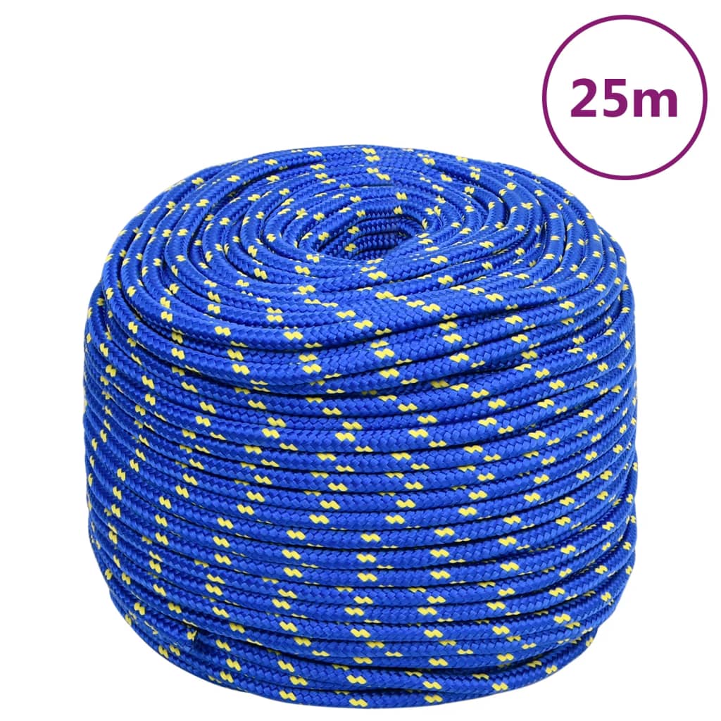 Boat Rope Blue 6 mm 25 m Polypropylene