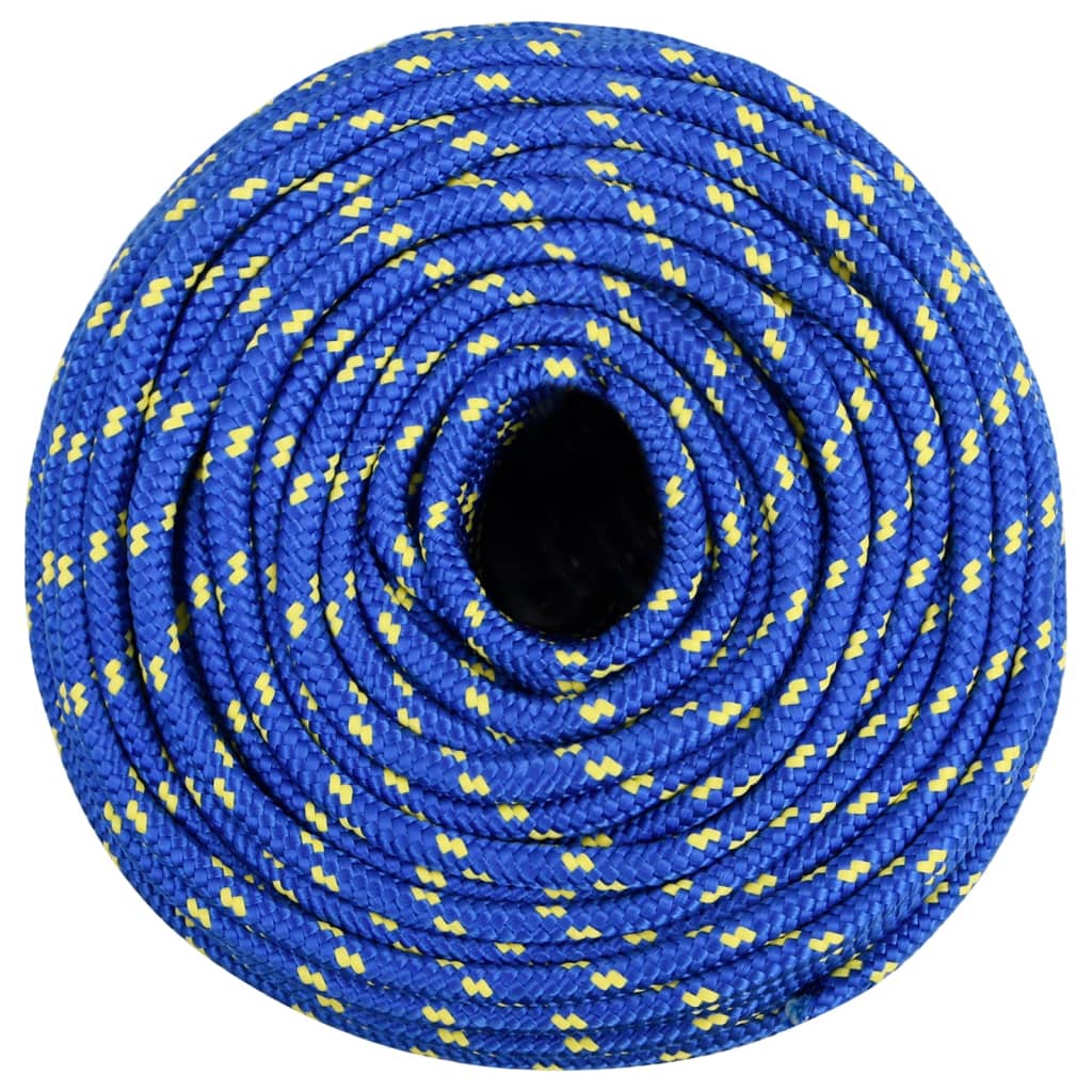 Boat Rope Blue 8 mm 25 m Polypropylene