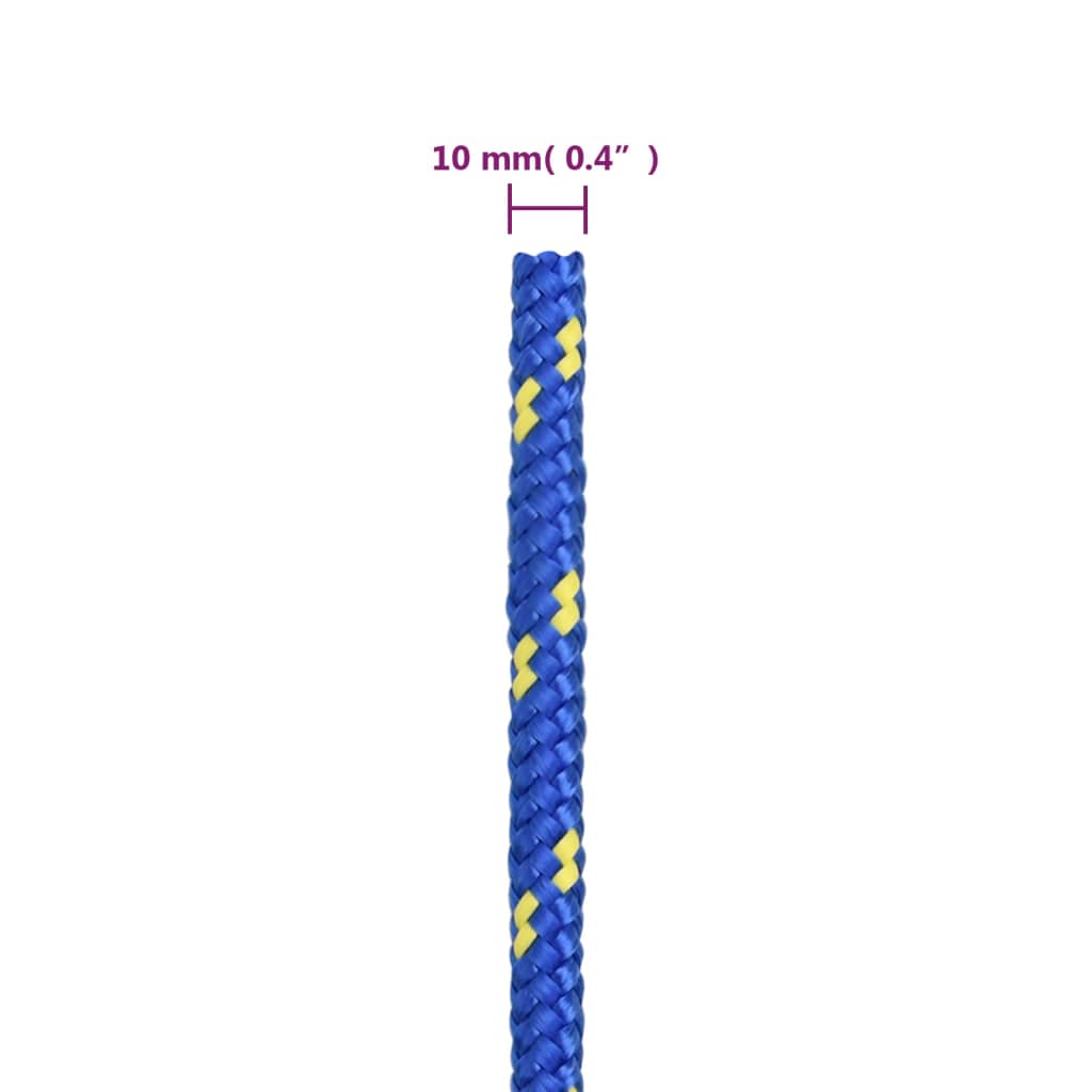 Boat Rope Blue 10 mm 25 m Polypropylene