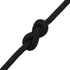 Boat Rope Full Black 6 mm 100 m Polypropylene