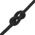 Boat Rope Full Black 12 mm 50 m Polypropylene