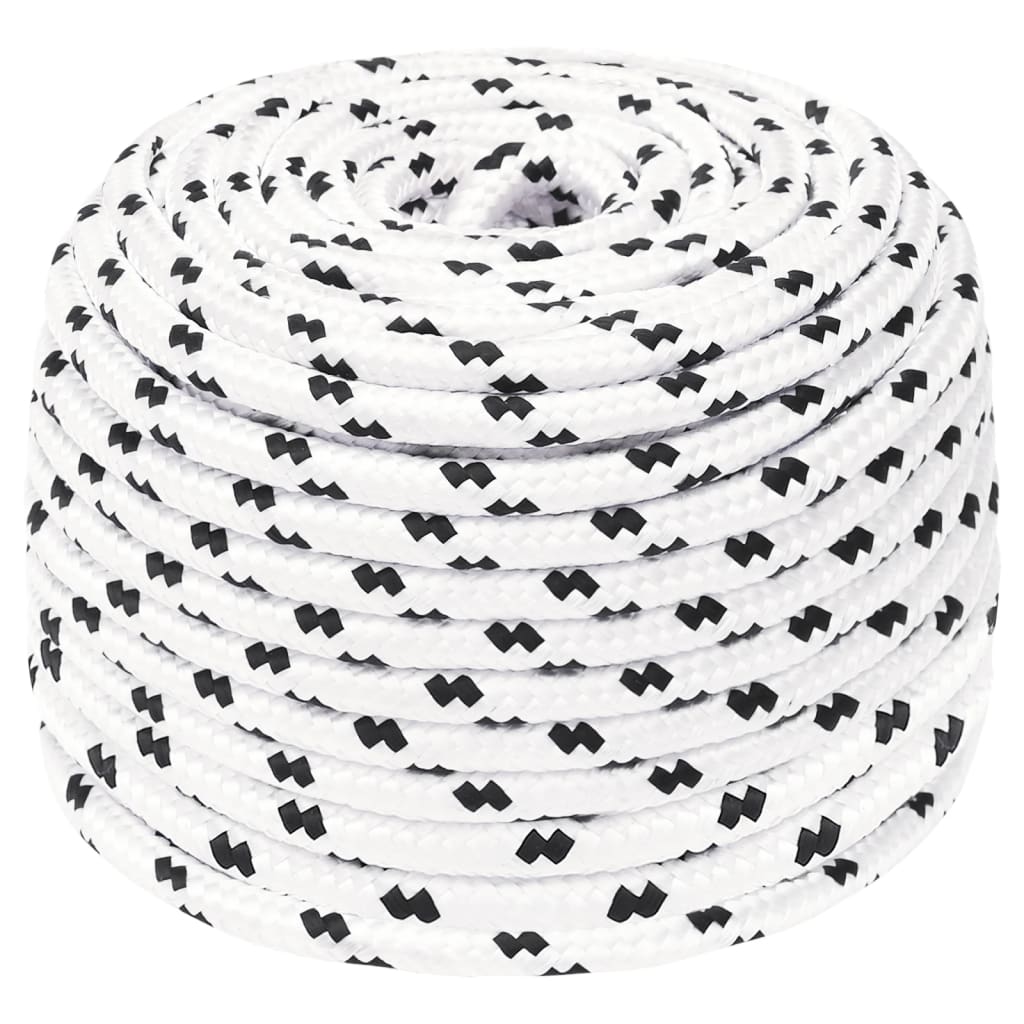 Work Rope White 10 mm 100 m Polyester