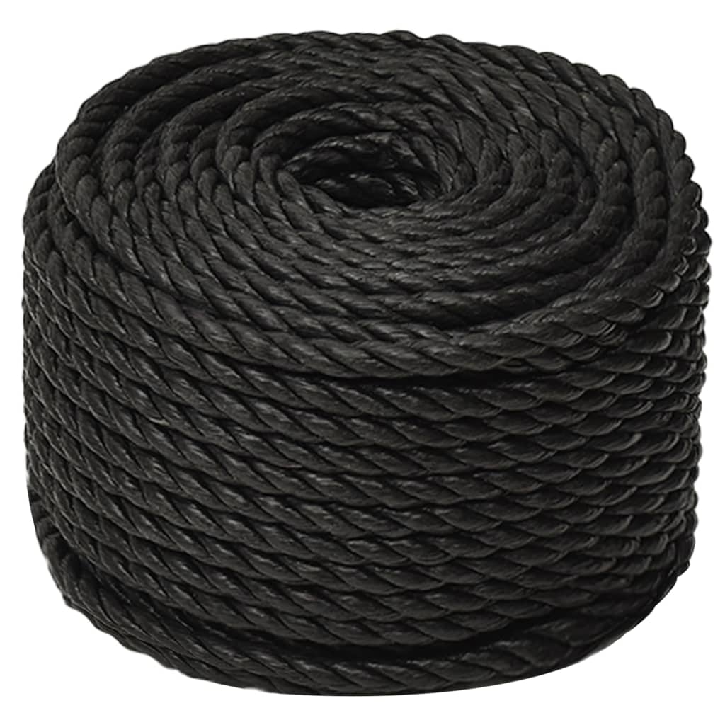 Work Rope Black 12 mm 100 m Polypropylene