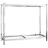 2-Layer Tire Rack Silver 110x40x110 cm Steel