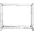 2-Layer Tire Rack Silver 110x40x110 cm Steel