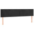 Headboards 2 pcs Black 100 cm Velvet