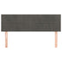 Headboards 2 pcs Dark Grey 72 cm Velvet