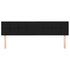 Headboards 2 pcs Black 80x5x78/88 cm Fabric