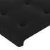 Headboards 2 pcs Black 100x5x78/88 cm Velvet