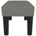 Bench Dark Grey 70x30x30 cm Fabric