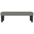 Bench Dark Grey 100x30x30 cm Fabric