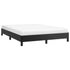 Bed Frame without Mattress Black 137x187 cm Double Faux Leather