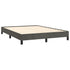 Bed Frame without Mattress Dark Grey 137x187 cm Double Velvet