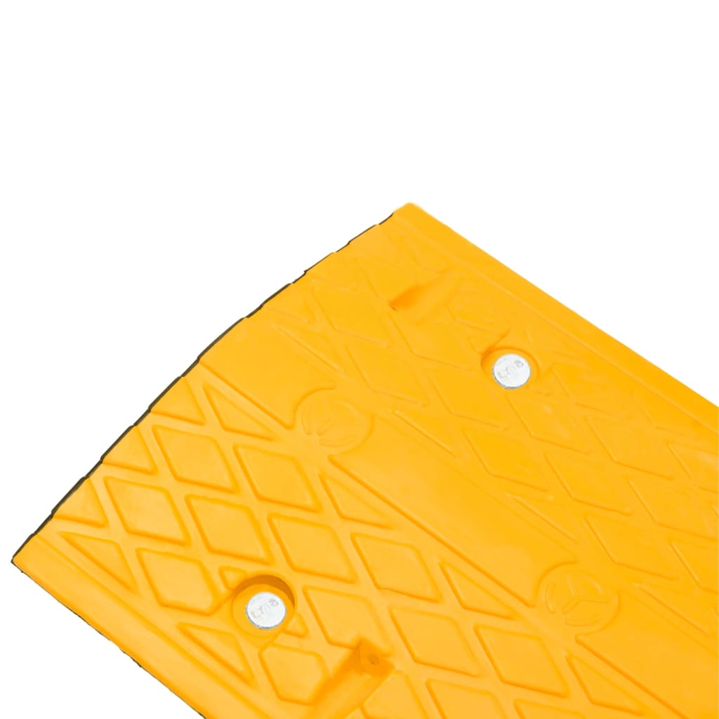 Speed Hump Yellow&Black 97x32.5x4 cm Rubber