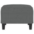 Footstool Dark Grey 70x55x41 cm Fabric