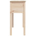 Console Table 70x35x75 cm Solid Wood Pine