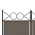 6-Panel Room Divider Anthracite 240x220 cm Fabric
