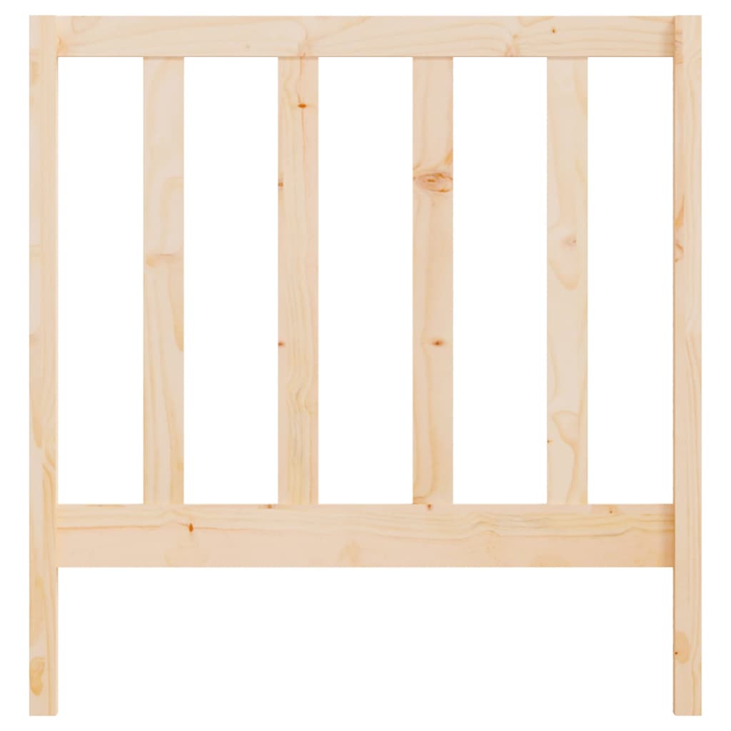 Bed Headboard 95 cm Solid Wood Pine