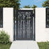 Garden Gate Anthracite 105x155 cm Steel Bamboo Design