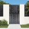 Garden Gate Anthracite 105x180 cm Steel Square Design