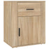 Bedside Cabinet Sonoma Oak 50x36x60 cm Engineered Wood