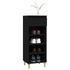 Shoe Cabinet Black 40x36x105 cm Engineered Wood
