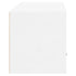 Wall-mounted Shoe Cabinet High Gloss White 70x35x38 cm Engineered Wood