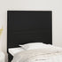 Headboards 2 pcs Black 80 cm Faux Leather