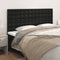 Headboards 4 pcs Black 80 cm Faux Leather