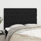 Headboards 4 pcs Black 72 cm Fabric