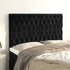 Headboards 4 pcs Black 72 cm Velvet