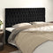 Headboards 4 pcs Black 100 cm Velvet